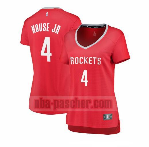 Maillot Houston Rockets Femme Danuel House Jr. 4 icon edition Rouge