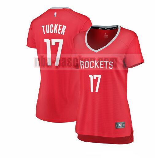 Maillot Houston Rockets Femme PJ Tucker 17 icon edition Rouge