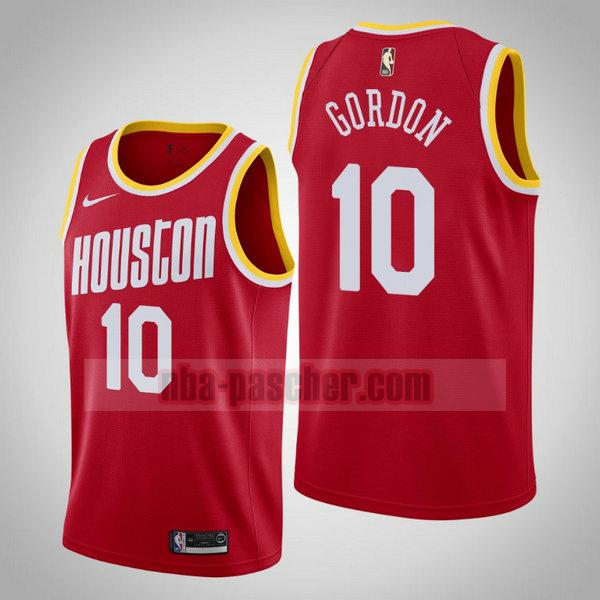 Maillot Houston Rockets Homme Aaron Gordon 10 2020-21 saison déclaration Rouge