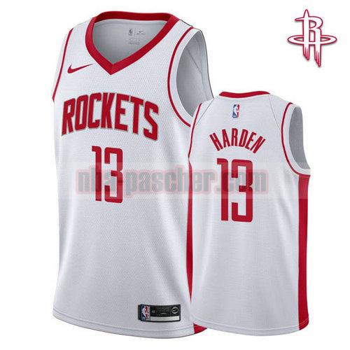 Maillot Houston Rockets Homme James Harden 13 2019-20 blanc