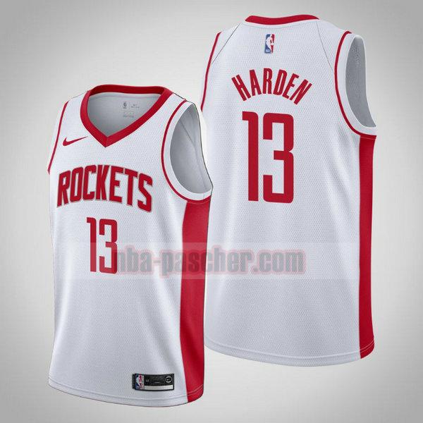 Maillot Houston Rockets Homme James Harden 13 Édition City 2019-20 blanc