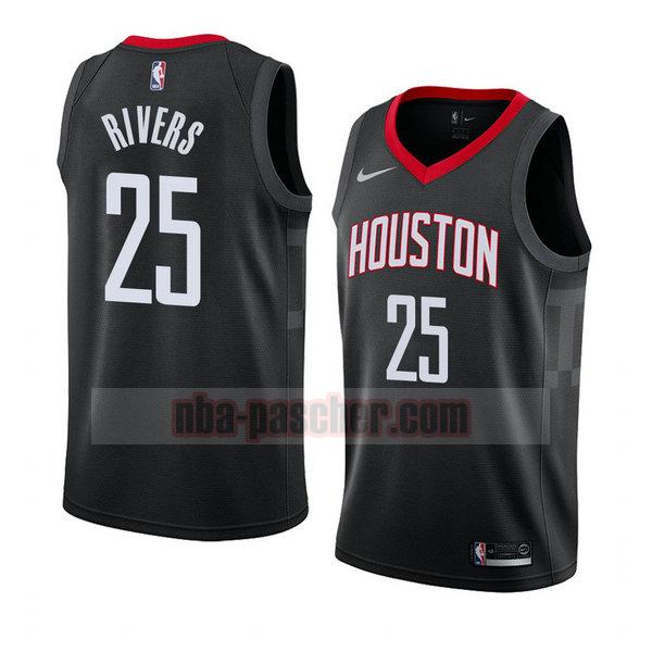 maillot houston rockets homme Austin Rivers 25 déclaration 2018 noir