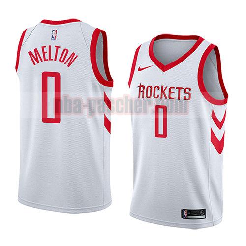 maillot houston rockets homme De'Anthony Melton 0 2017-18 blanc