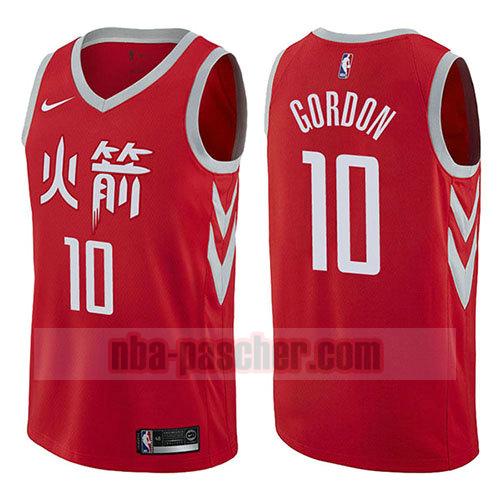 maillot houston rockets homme Eric Gordon 10 ville 2017-18 rouge