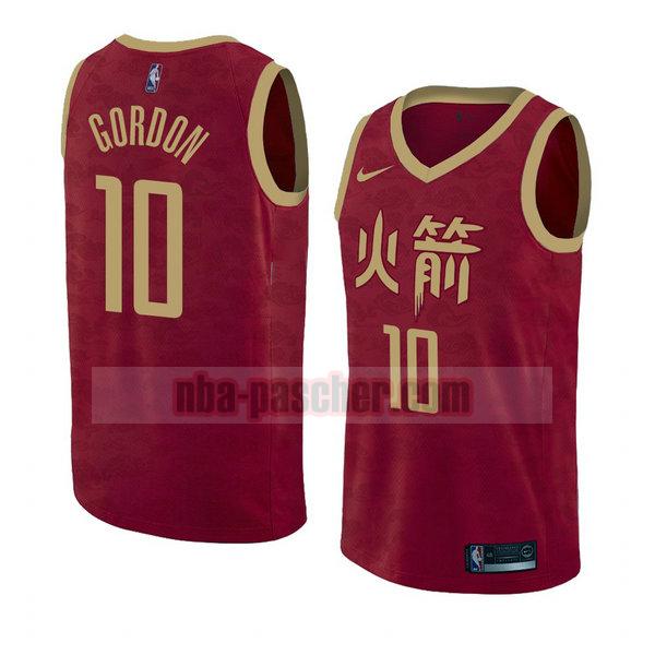 maillot houston rockets homme Eric Gordon 10 ville 2018-19 rouge