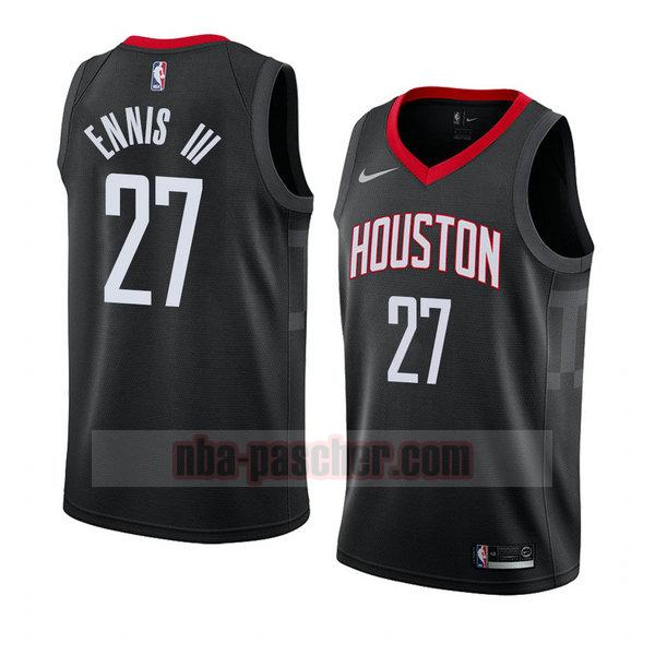 maillot houston rockets homme James Ennis III 27 déclaration 2018 noir