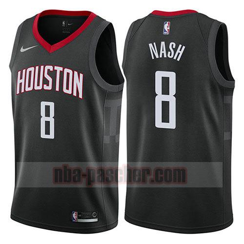 maillot houston rockets homme Le'bryan Nash 8 déclaration 2017-18 noir