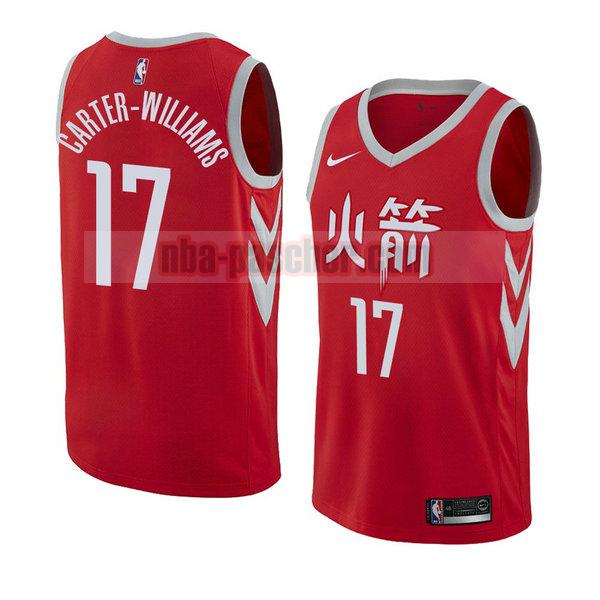 maillot houston rockets homme Michael Carter-Williams 17 ville 2017-18 rouge