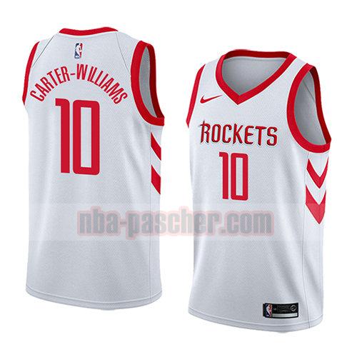 maillot houston rockets homme Michael Carter-williams 10 association 2018 blanc