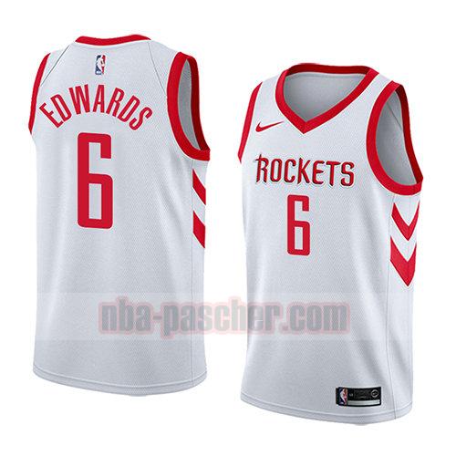 maillot houston rockets homme Vincent Edwards 12 2017-18 blanc