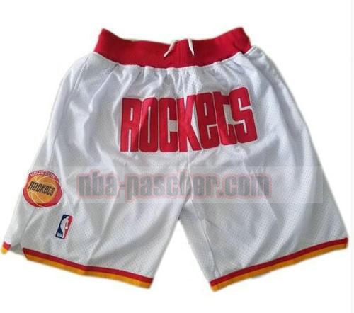 shorts Houston Rockets homme Tascabili Swingman blanc