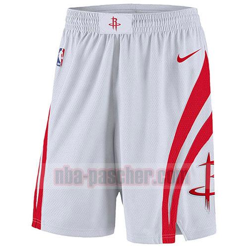 shorts houston rockets homme 2017-18 blanc